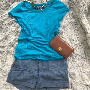 💙 Banana Republic Petite Small short-sleeved top